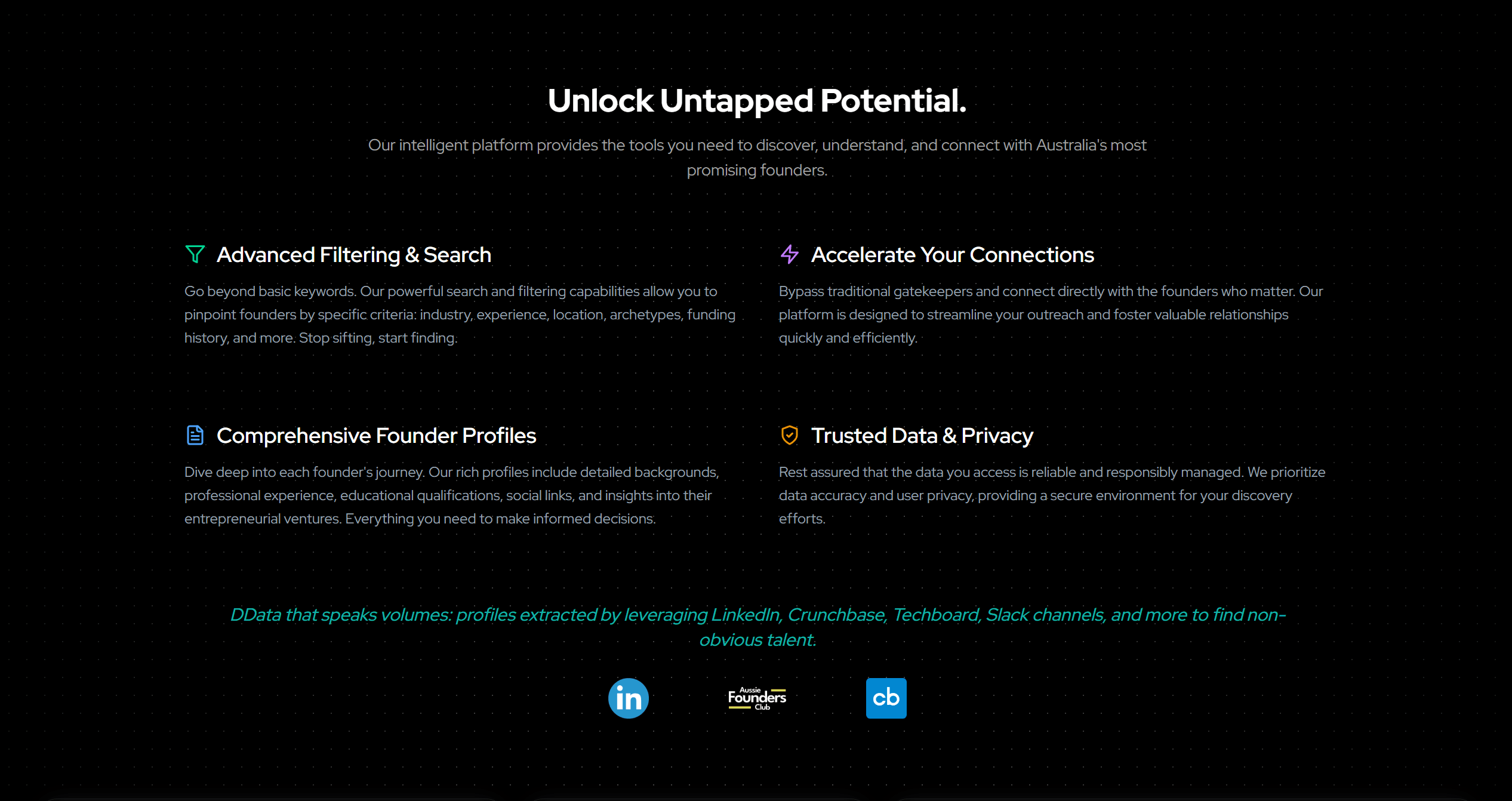Nextwave platform interface - 2